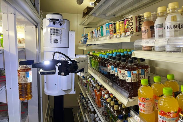 Japan Convenience Store Robot