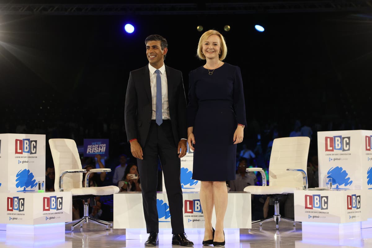 Tory leadership - live: Truss promises ‘no new taxes’ as UK faces worst income squeeze