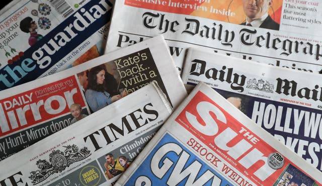 What the papers say – September 1 (PA)
