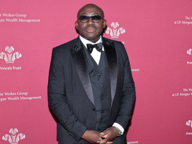 <p>Edward Enninful attends the 2022 Prince's Trust Gala at Cipriani 25 Broadway on April 28, 2022 in New York City</p>