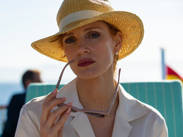 <p>Jessica Chastain in ‘The Forgiven’ </p>