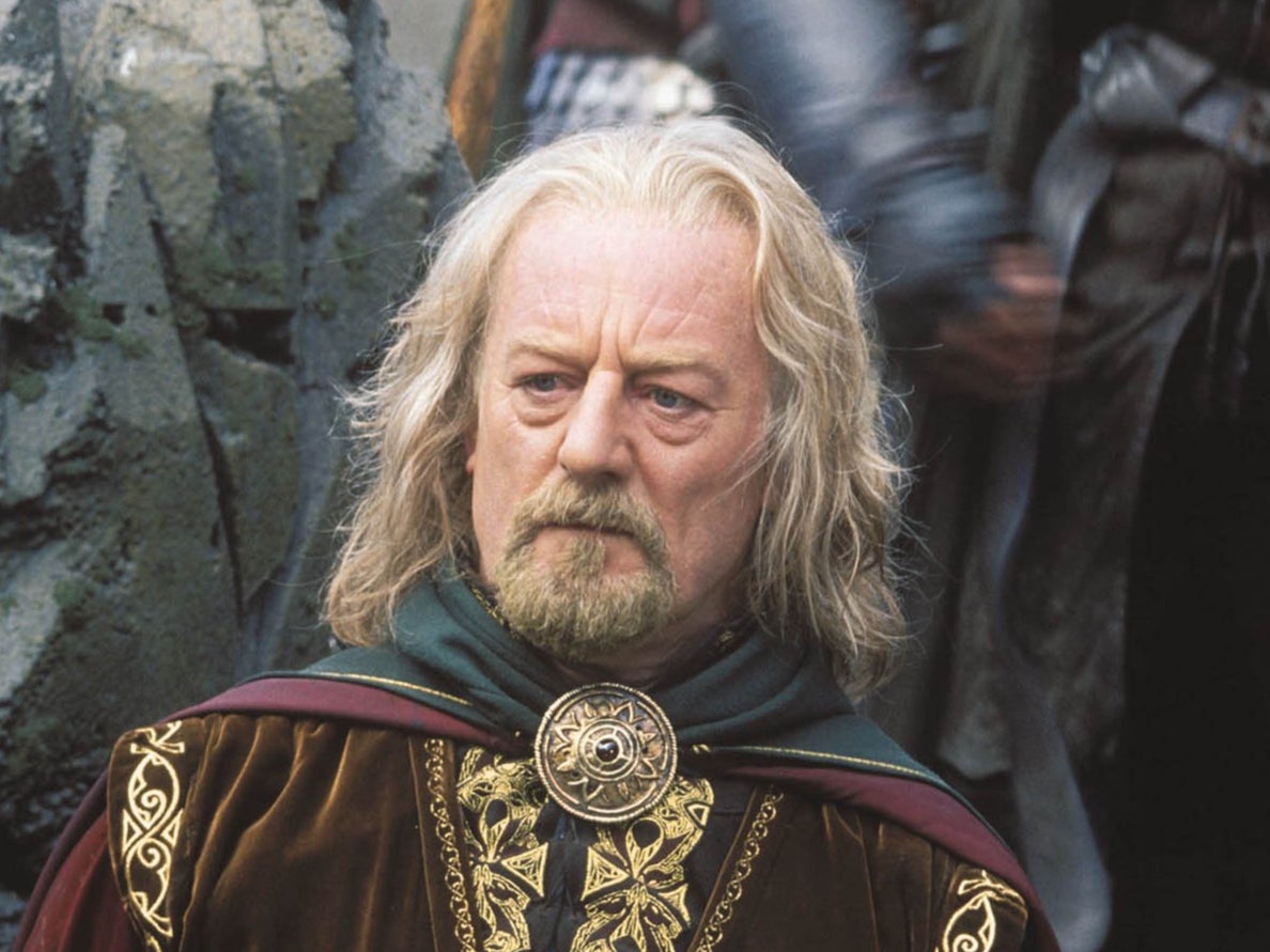 Bernard Hill as Theoden in ‘The Two Towers'