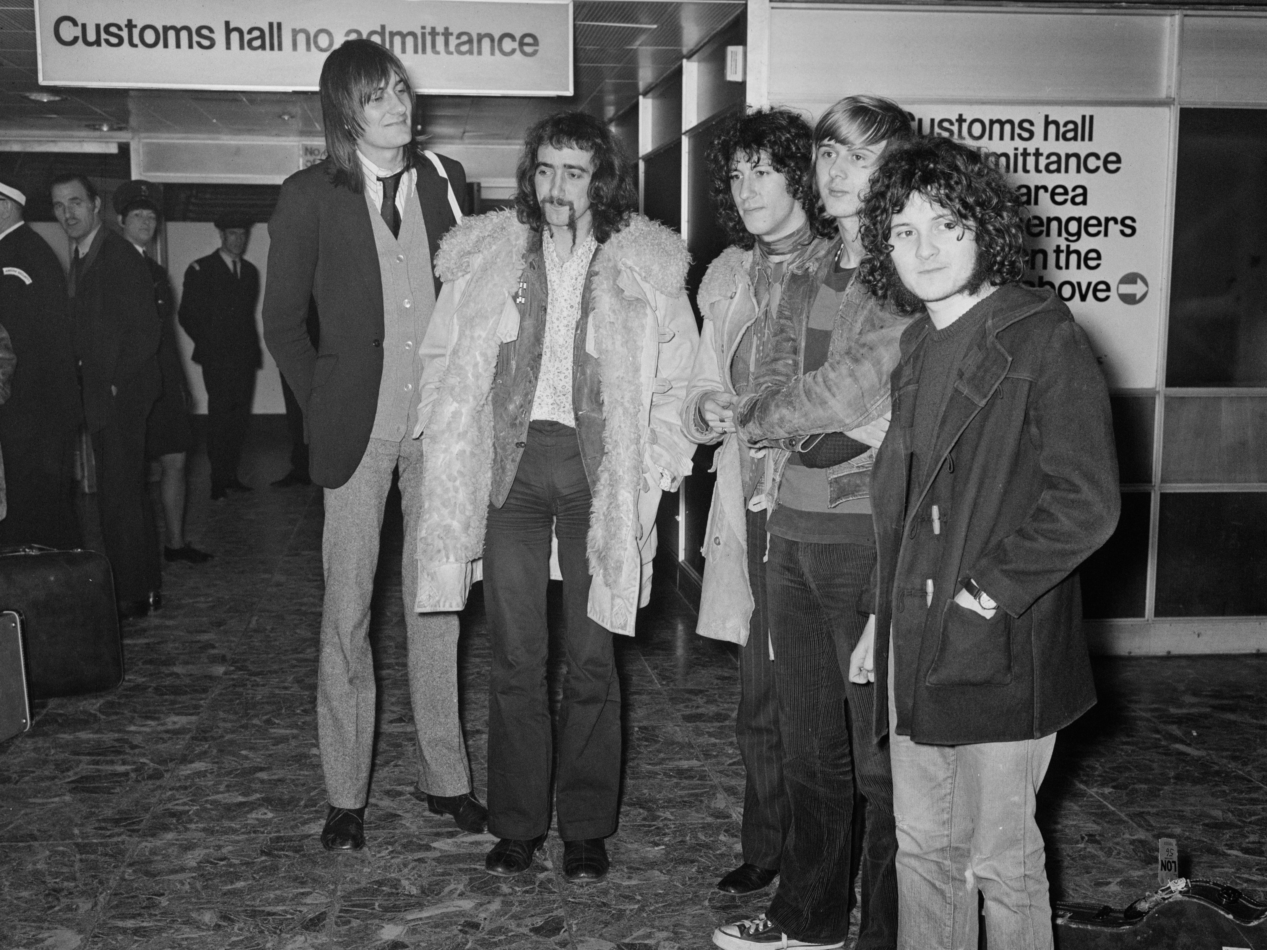 Fleetwood Mac, 1969: (L-R) Mick Fleetwood, John McVie, Peter Green, Danny Kirwan, Jeremy Spencer