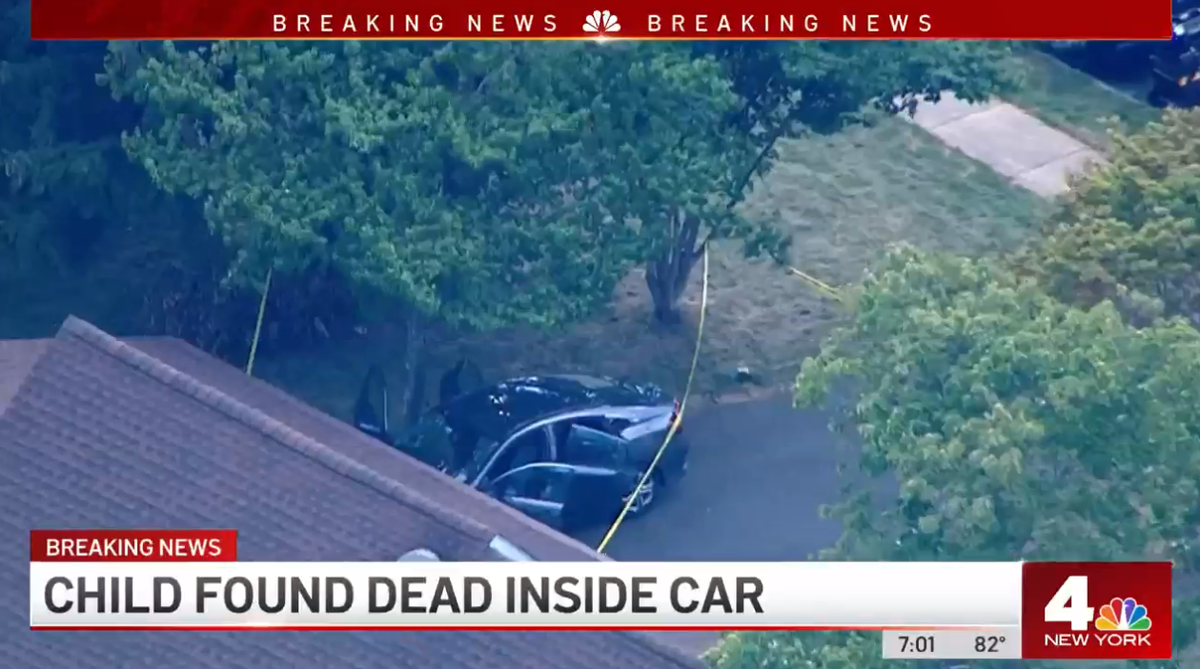 New Jersey 2-year-old dies after being trapped in hot car for seven hours