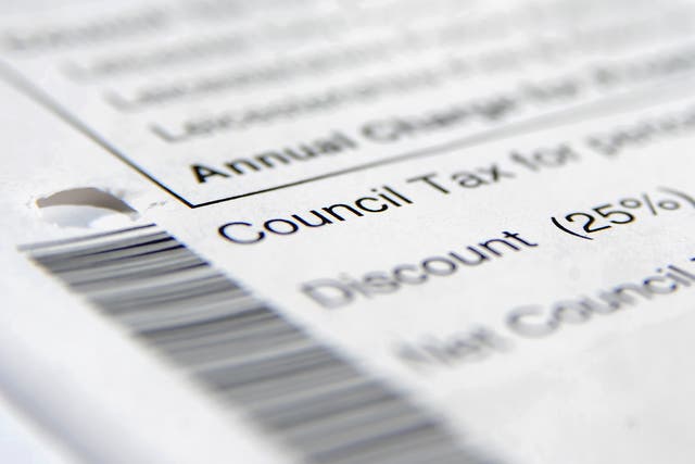 Some 2.7 million eligible households in England had yet to receive a £150 council tax rebate from the Government at the end of July (Joe Giddens/PA)