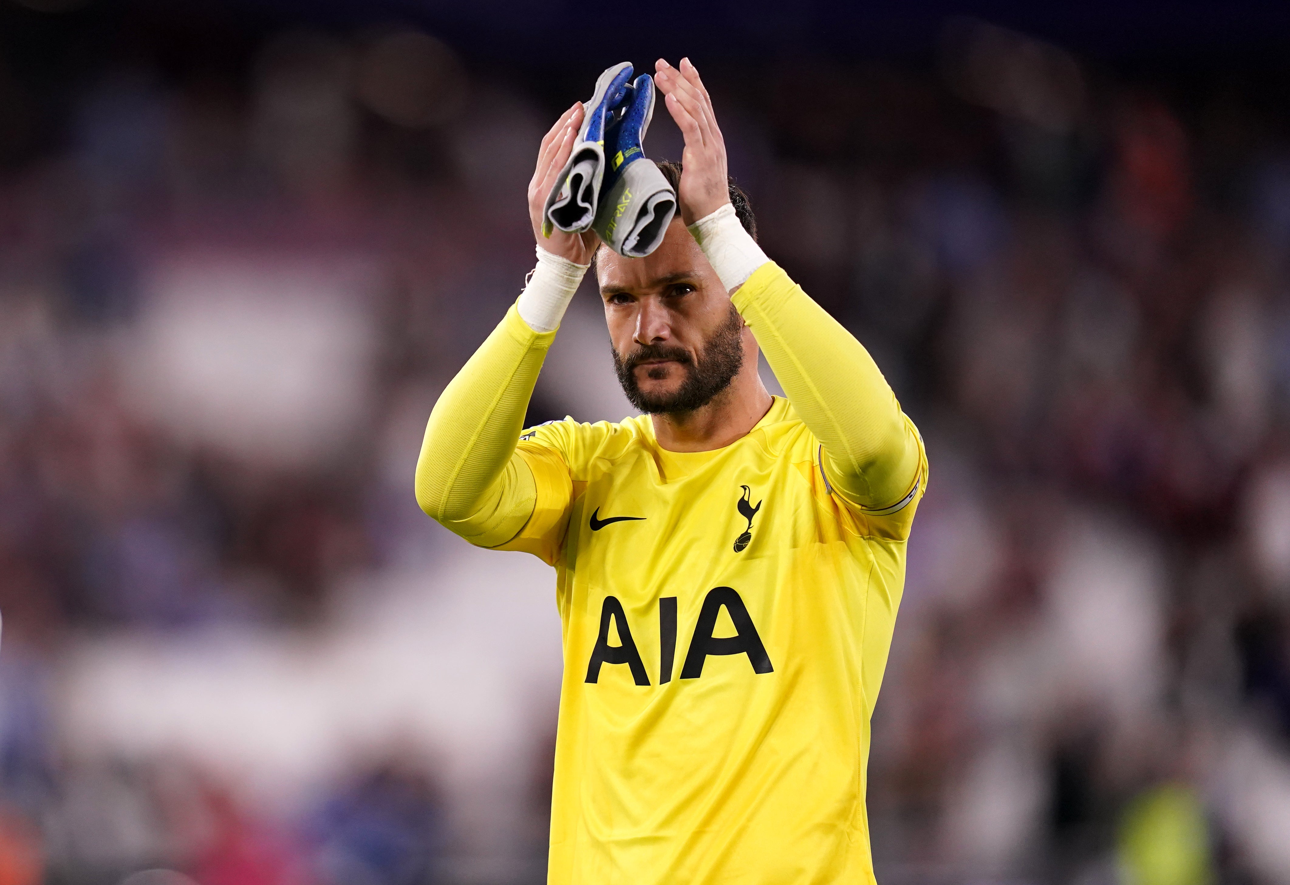 Hugo Lloris’ side drew at West ham (John Walton/PA)