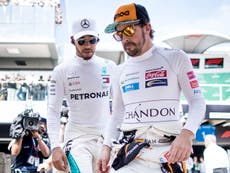 ‘I have huge respect for him’: Fernando Alonso attempts to defuse Lewis Hamilton spat