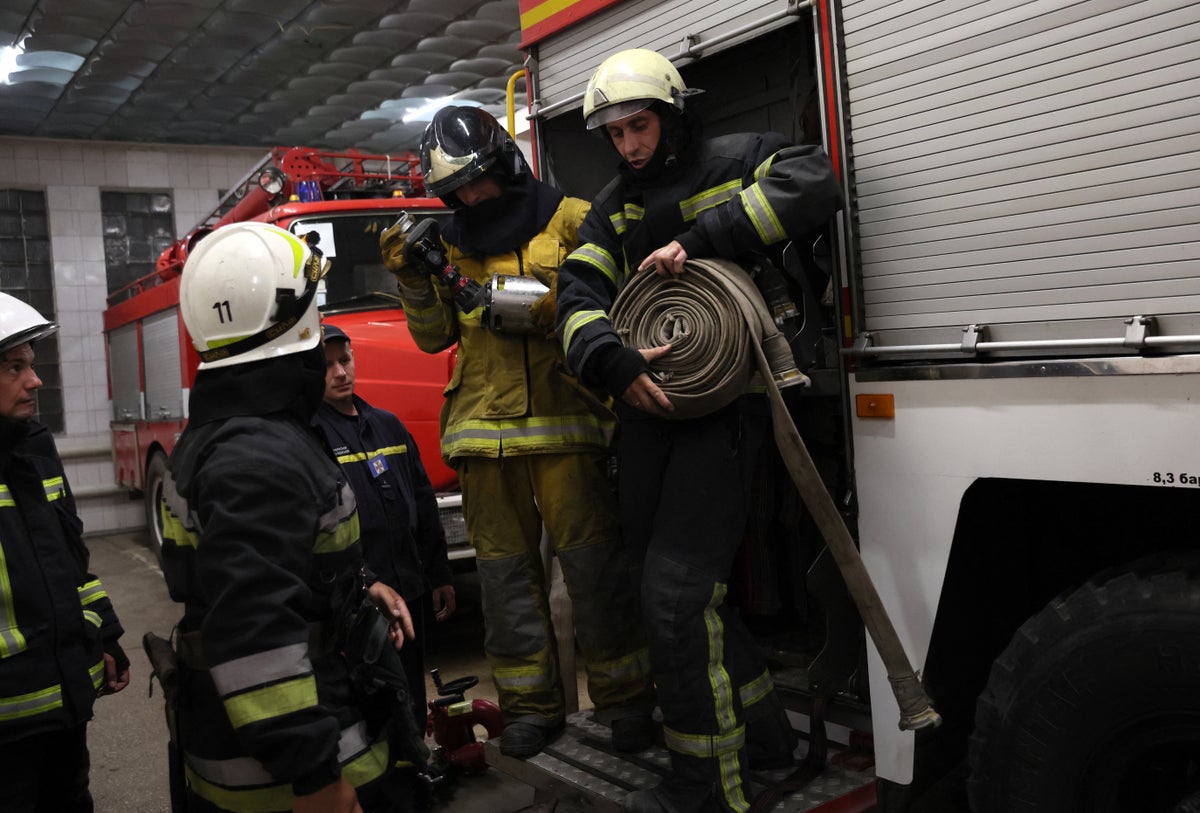 In the line of fire: How Ukrainian firefighters are adapting to the new normal