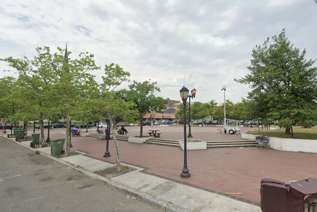 <p>Lakewood Township in New Jersey is cutting down trees in its town square to deter homeless people</p>