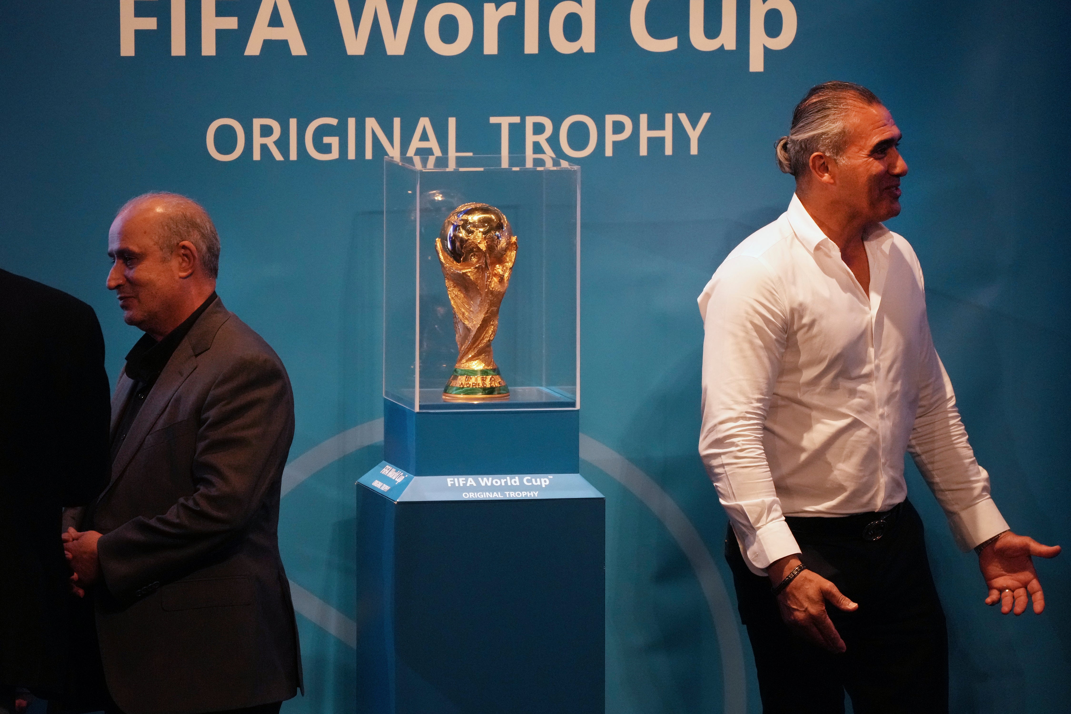 Iran FIFA Qatar World Cup Trophy