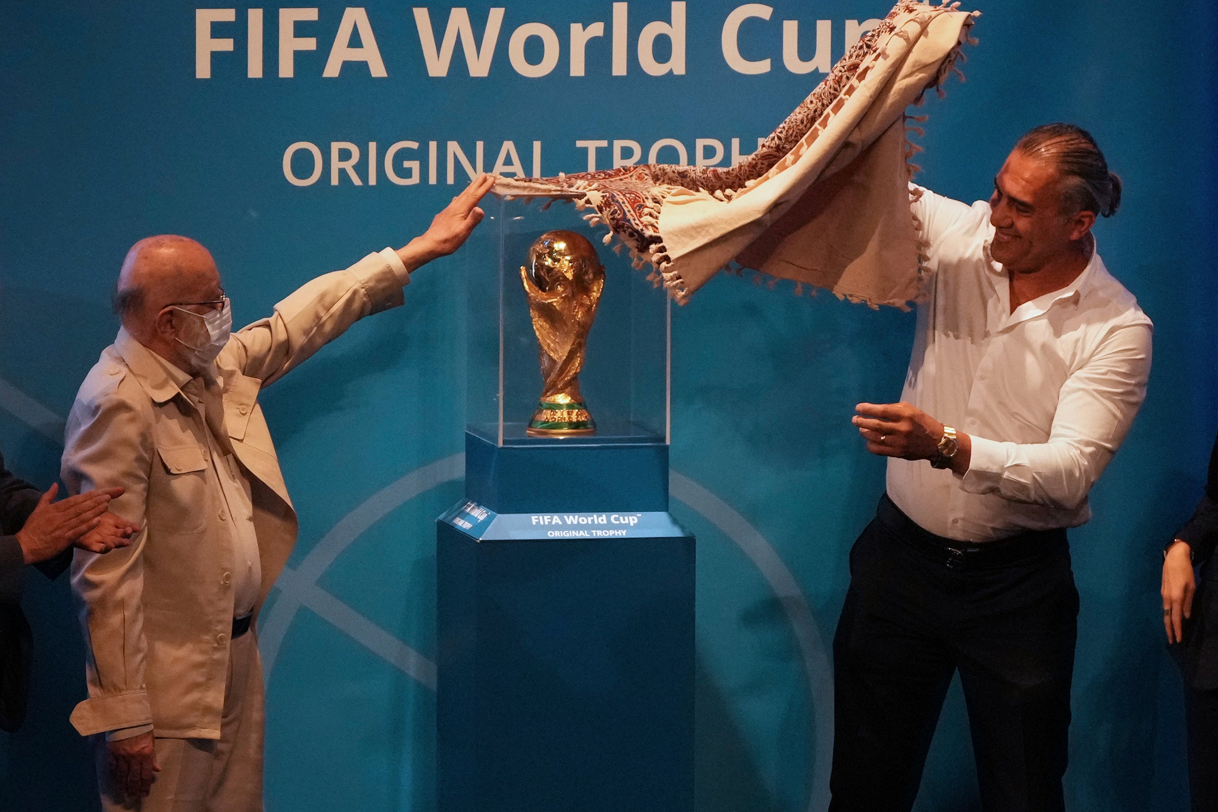 Iran FIFA Qatar World Cup Trophy