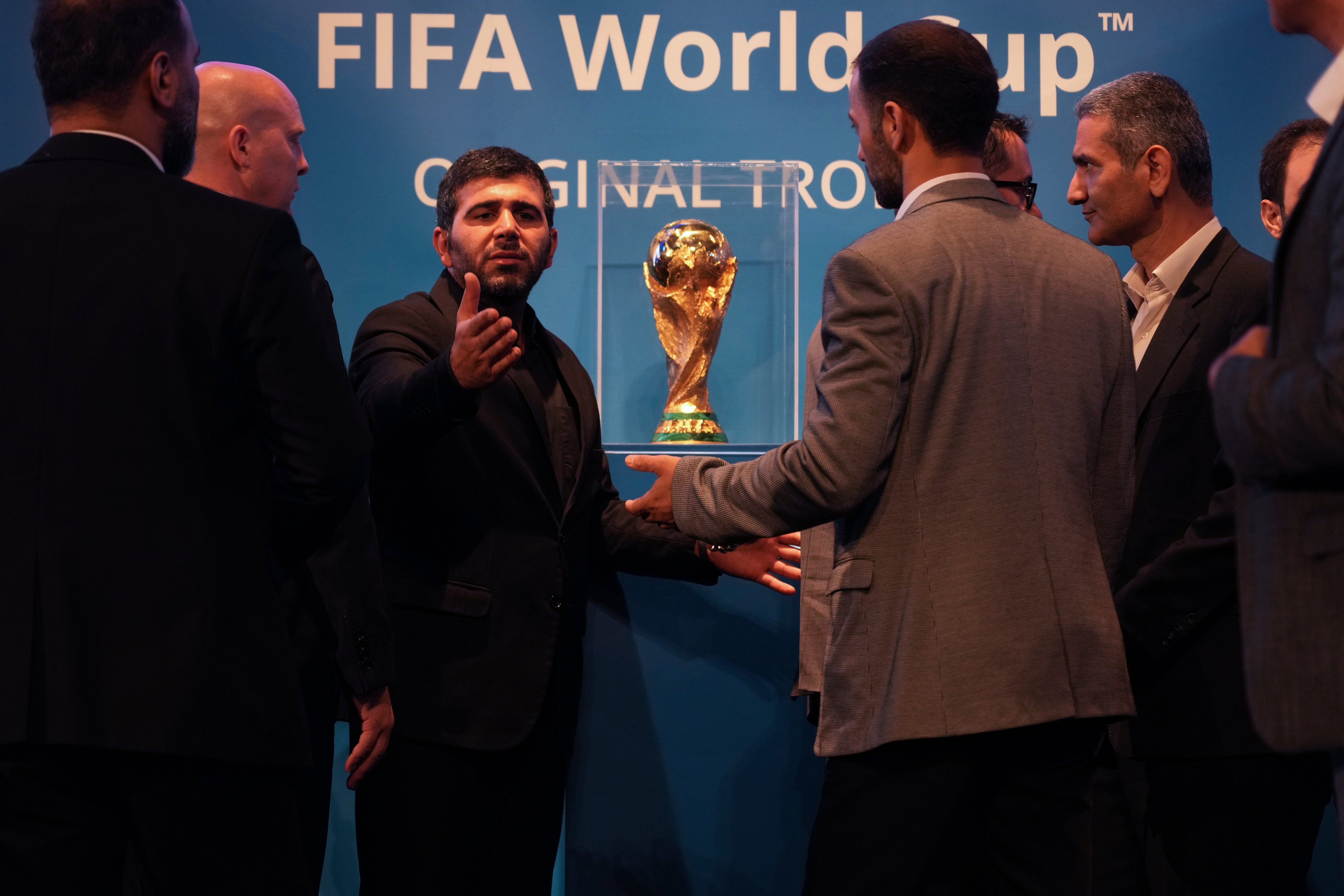 Iran FIFA Qatar World Cup Trophy