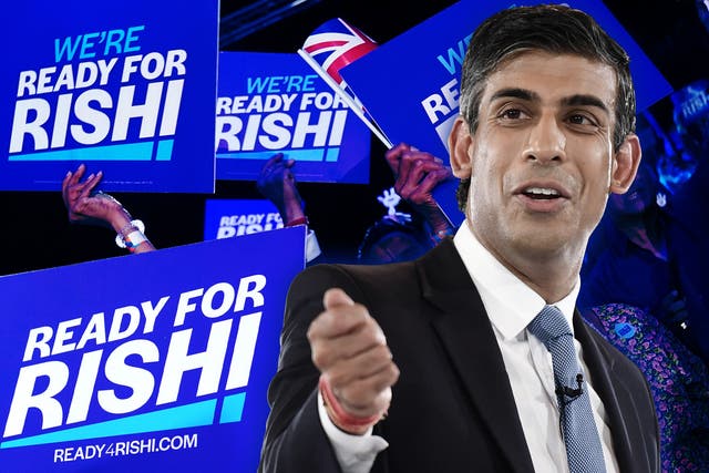 <p>Rishi Sunak had high hopes of taking over as leader of the Conservative party </p>