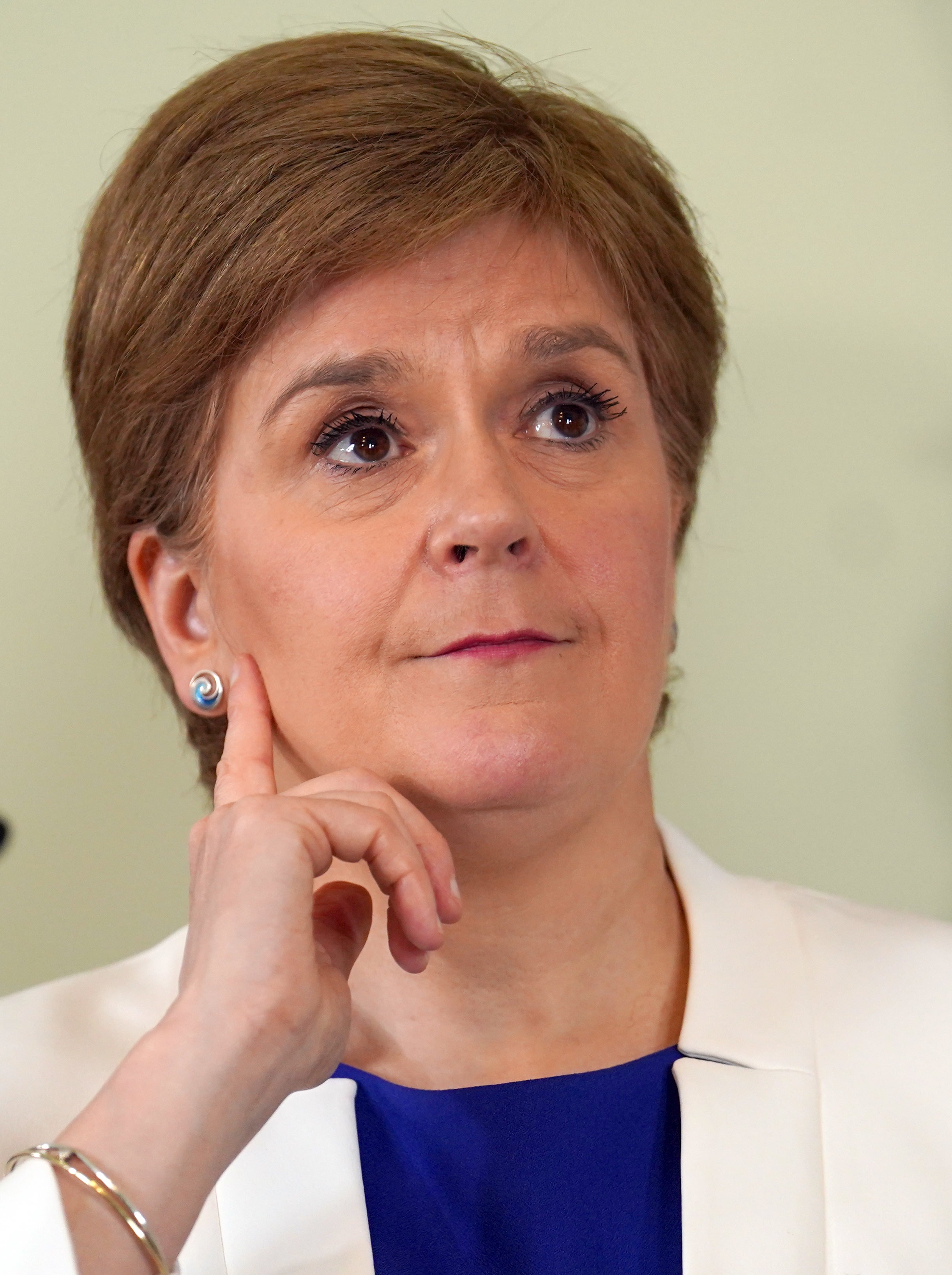 First Minister Nicola Sturgeon is chairing talks with union leaders in a bid to end strike action by local government workers in Scotland (Andrew Milligan/PA)