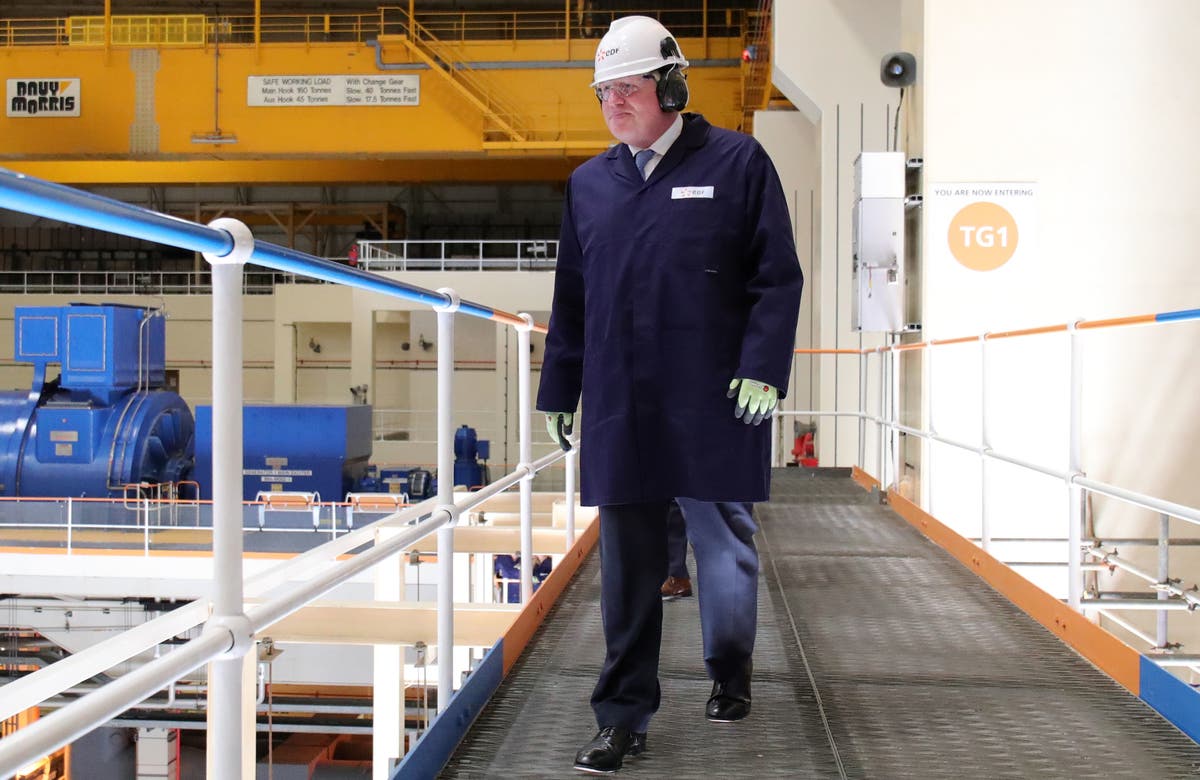 Johnson takes swipe at Truss over fracking as he confirms £700m backing for nuclear plant