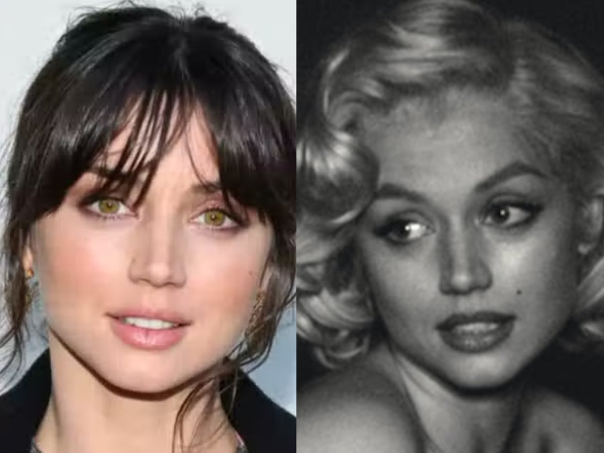 ‘I couldn’t let her go’: Ana de Armas says she visited Marilyn Monroe’s grave while filming Blonde