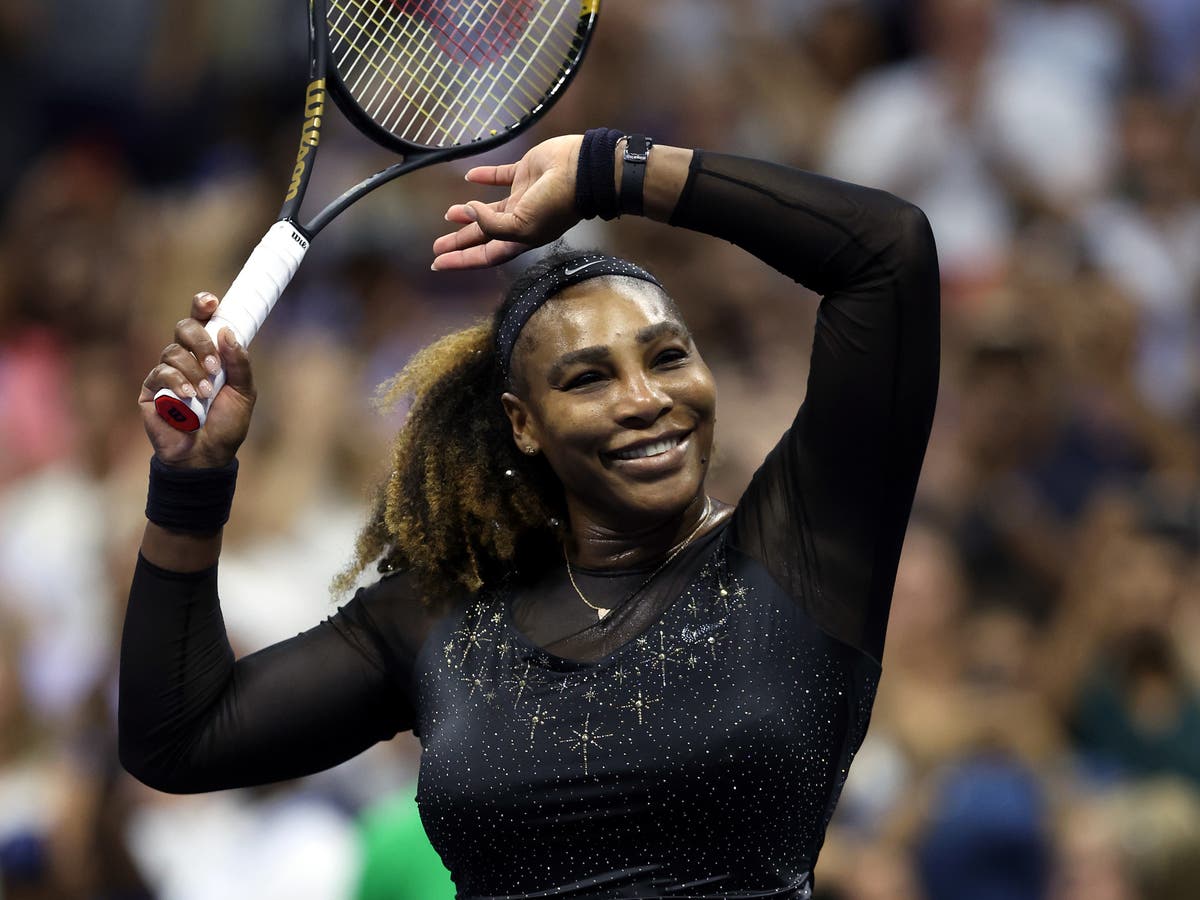 Serena Williams bursts out laughing after being asked what she did in ...