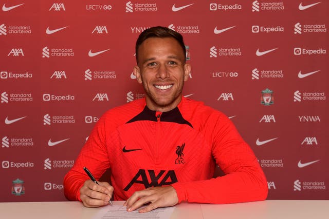 <p>Arthur’s loan deal includes an option to buy </p>