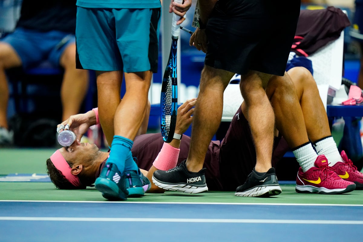 Rafael Nadal recovers from bloody nose and shaky start to defeat Fabio Fognini