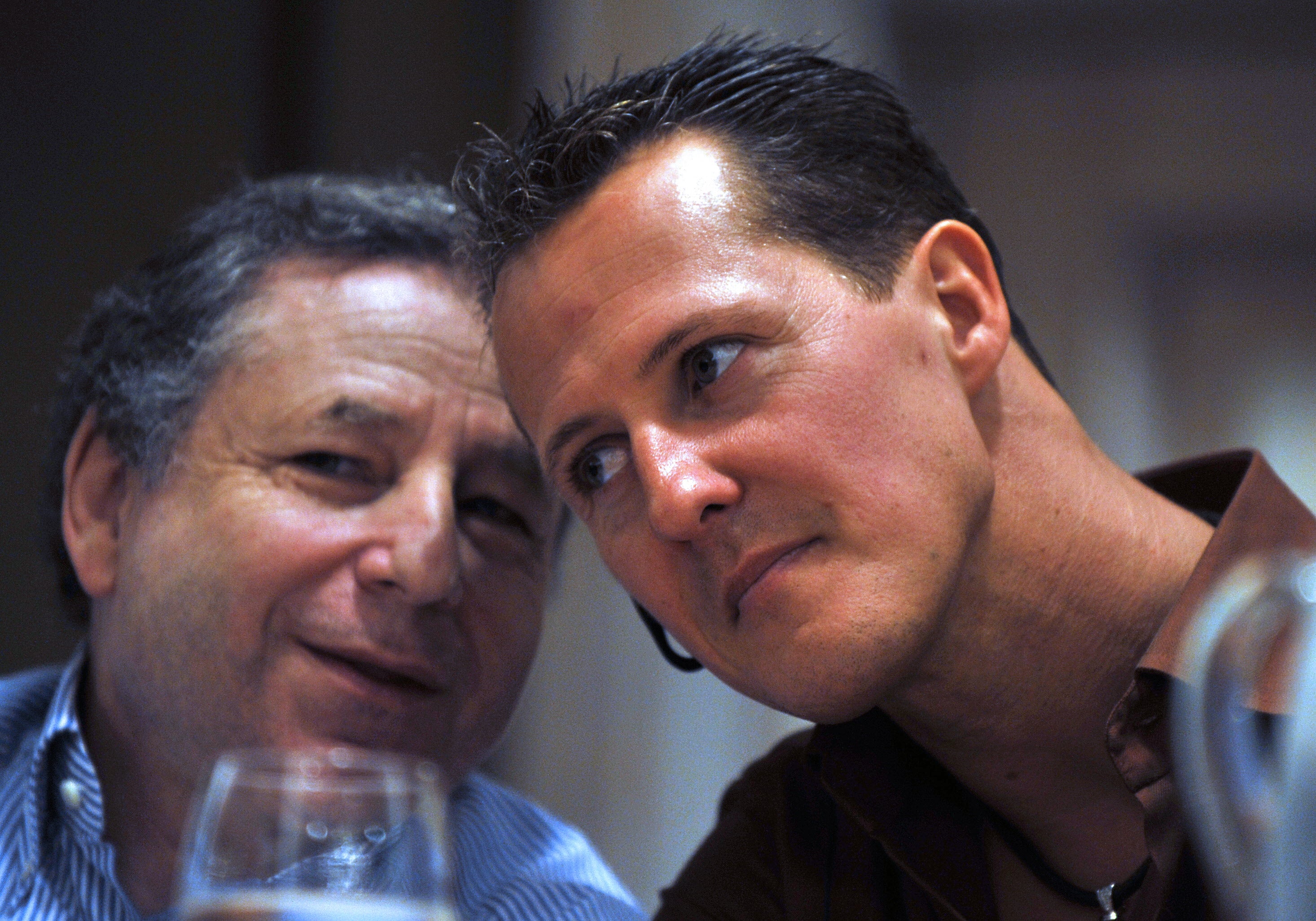 Former Ferrari boss Jean Todt (left) has a close relationship with the Schumacher family