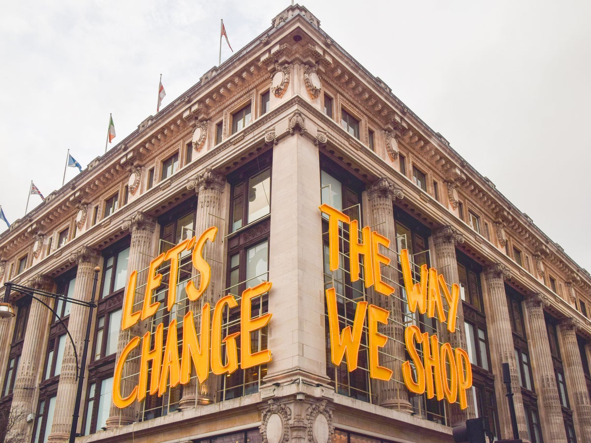 Selfridges aims for half of transactions to be resale, repair, rental or  refill by 2030 | The Independent