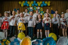 A first day of school after summer in Ukraine – during a time of war 
