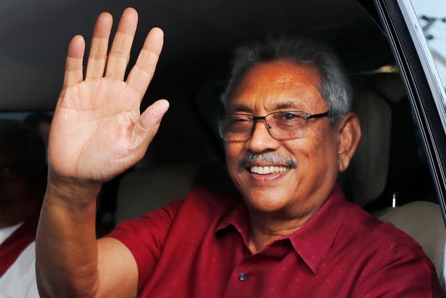 <p>File image: The 73-year-old former military officer who hails from the powerful Rajapaksa family which has ruled Sri Lanka for decades spent weeks in Thailand exploring his options </p>