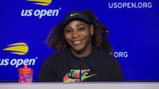 Serena Williams laughs over US Open bathroom break remark