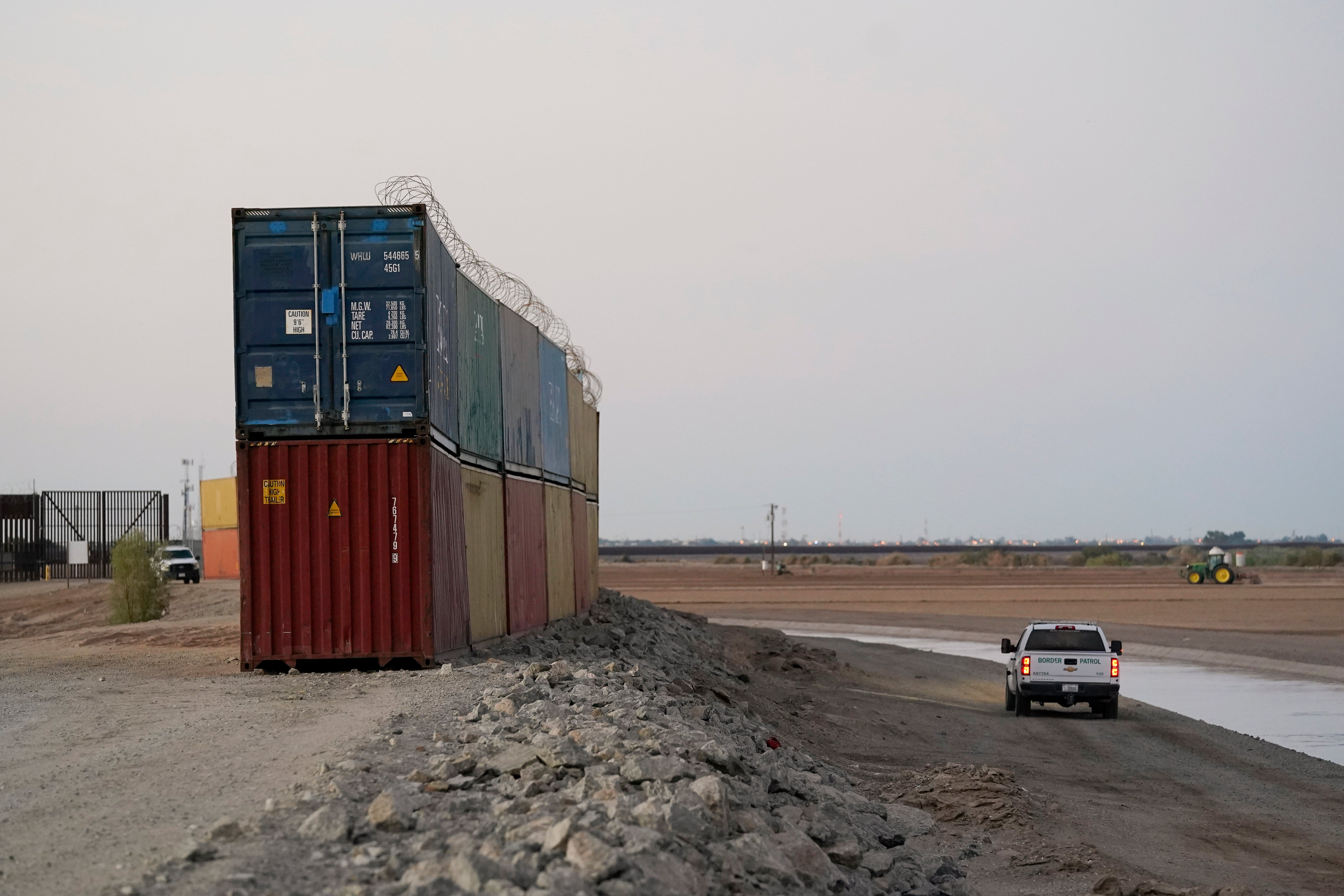 Border Wall-Shipping Containers