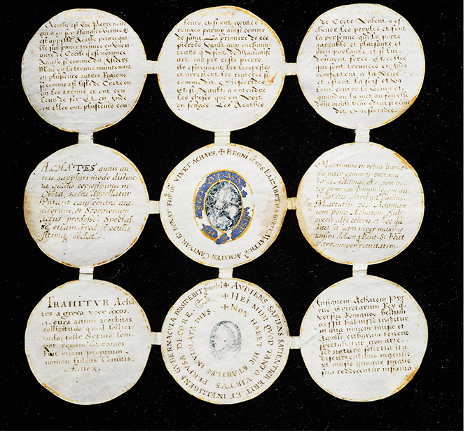 A manuscript gifted from the Archbishop to Queen Elizabeth (DCMS/PA)