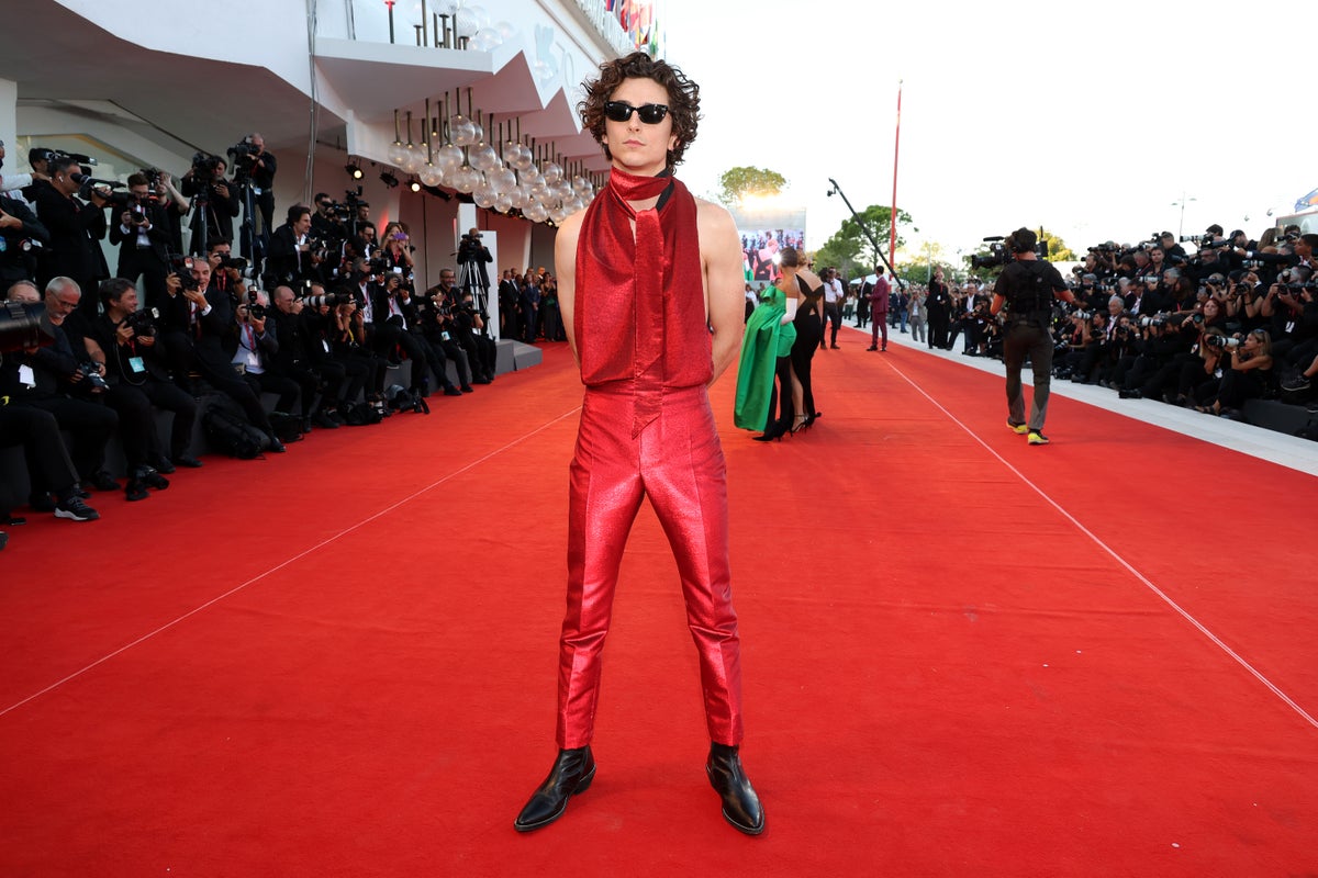 Fans are obsessed with Timothée Chalamet’s look at the Venice Film Festival: ‘No one can forget him’