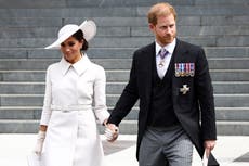 Harry and Meghan to touch down in UK for first time since jubilee