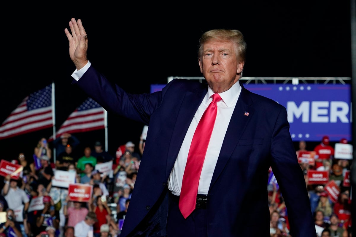 Trump news – live: Ex-president to stump for Oz at Pennsylvania rally as he rages at Barr on Truth Social