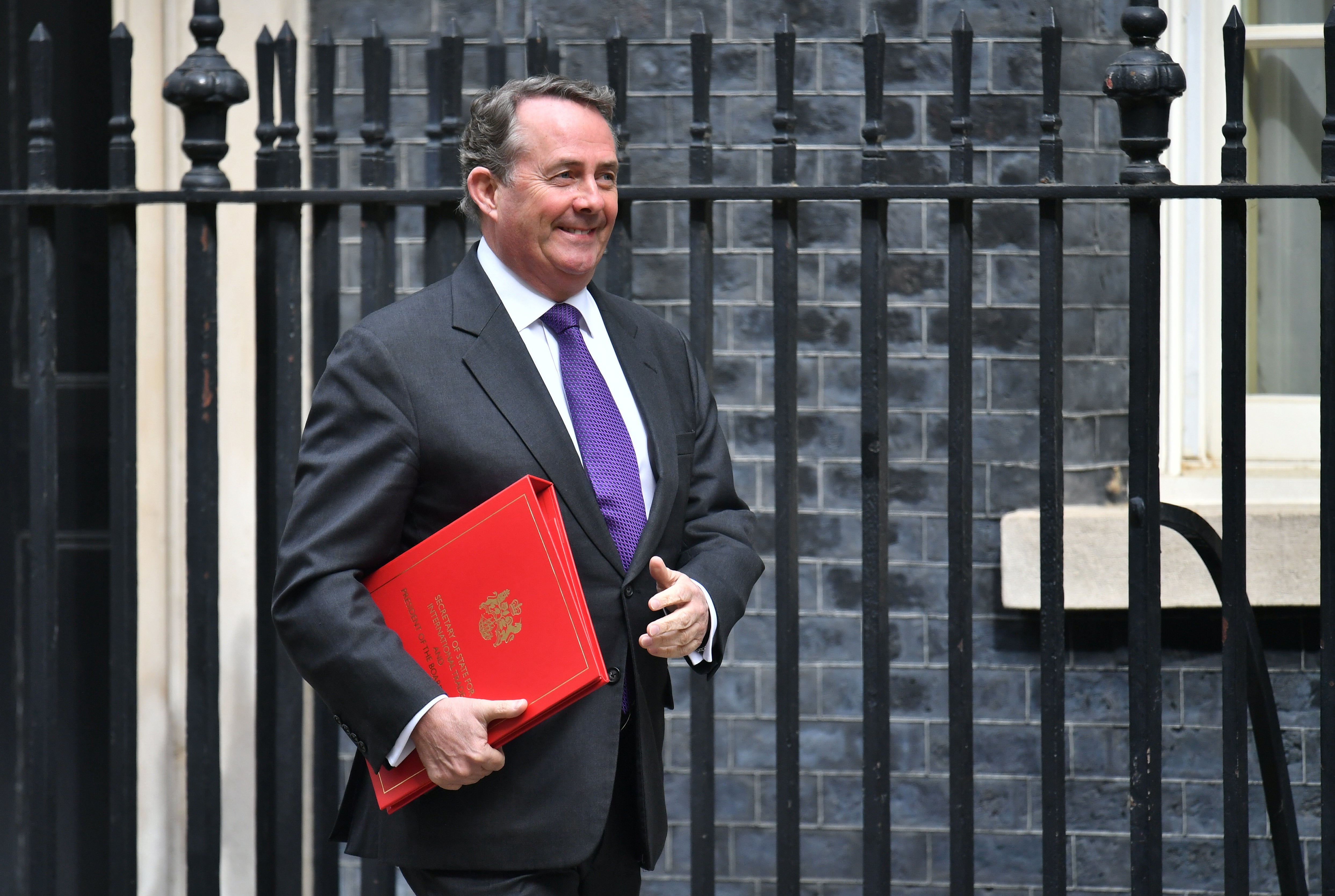 Liam Fox has yet to comment on the reports