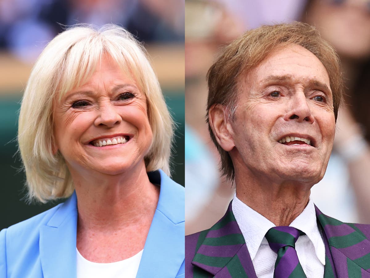 Sue Barker explains why she wishes she’d ‘never gone near’ Cliff Richard in 1980s