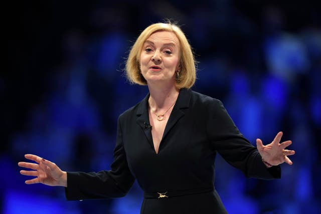 Liz Truss is the favourite to succeed Boris Johnson as Conservative Party leader and prime minister (Jacob King/PA)