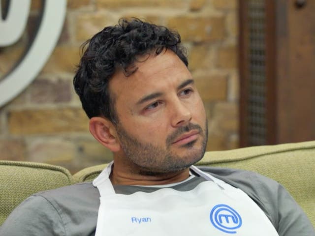 <p>Ryan Thomas on ‘Celebrity MasterChef’</p>