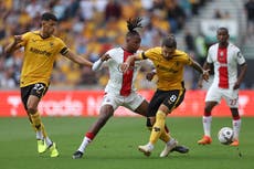 Wolves vs Southampton LIVE: Premier League latest score, goals and updates from fixture