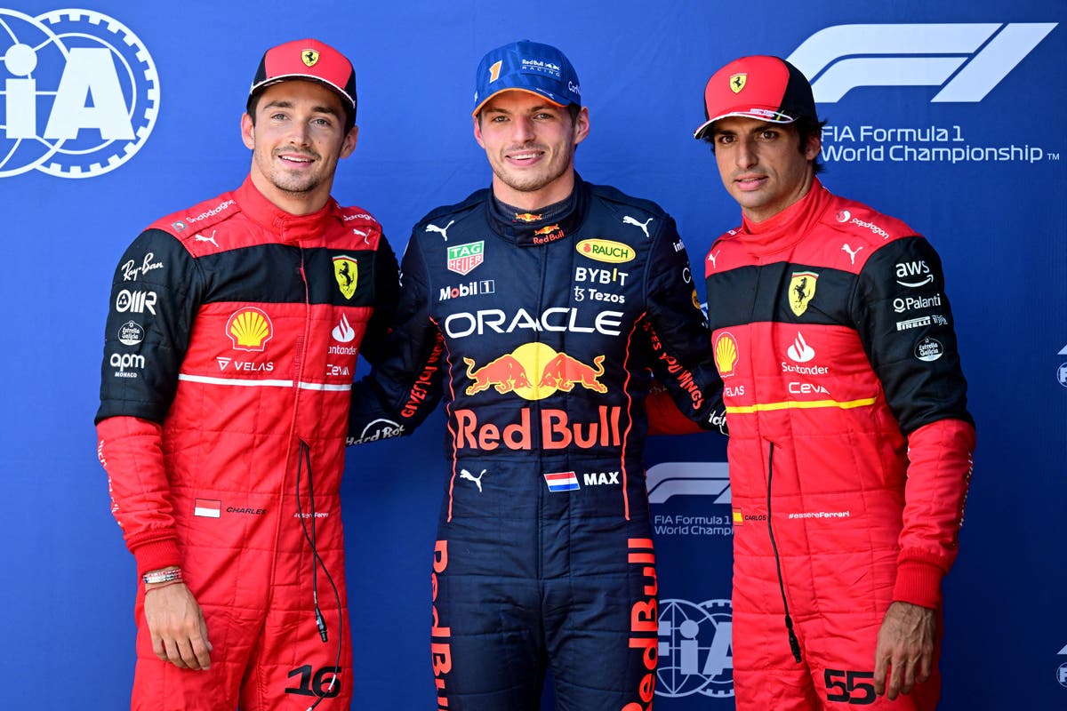 F1 qualifying: Max Verstappen on pole for Dutch GP as Perez spin ...