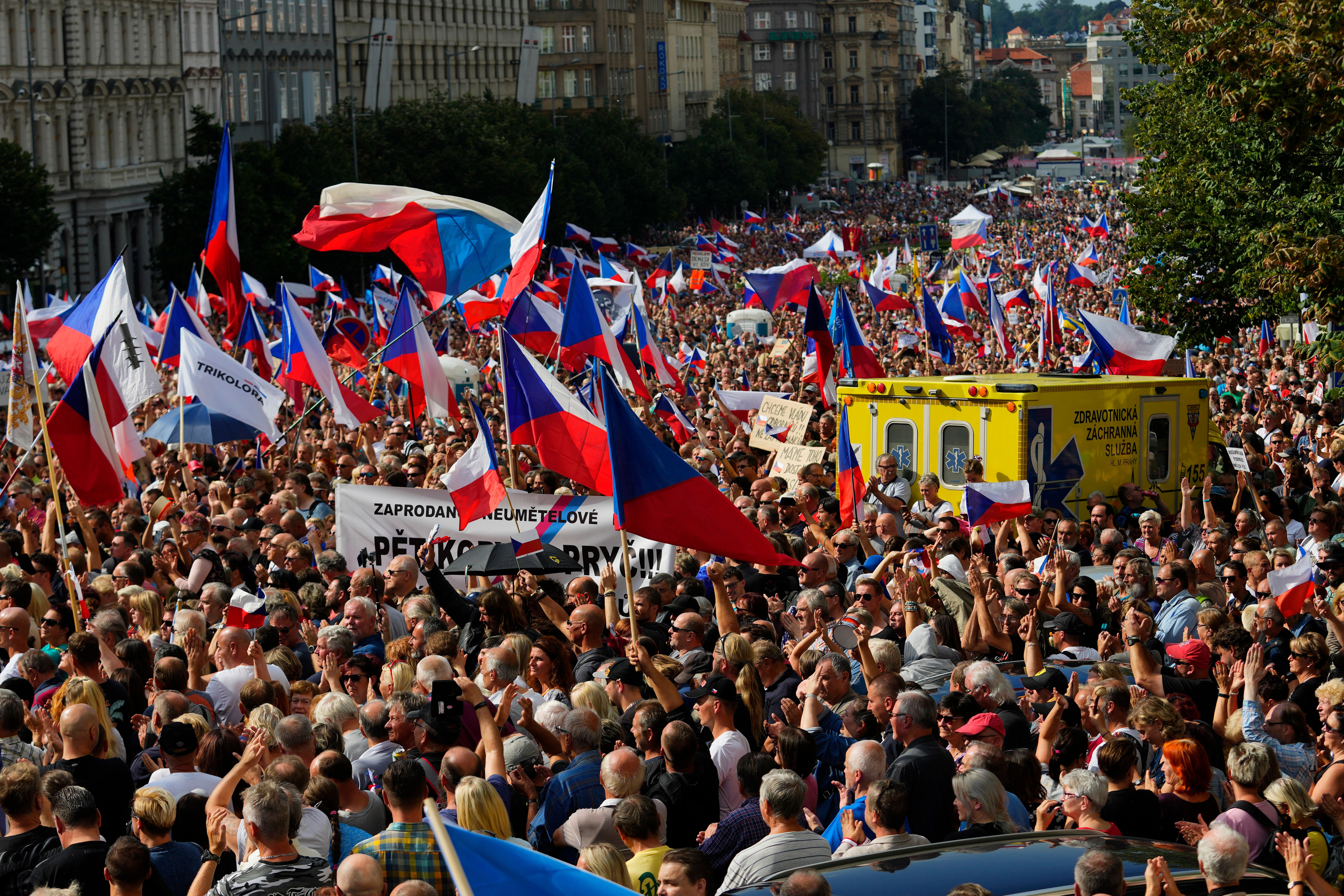 Czech Republic Protest