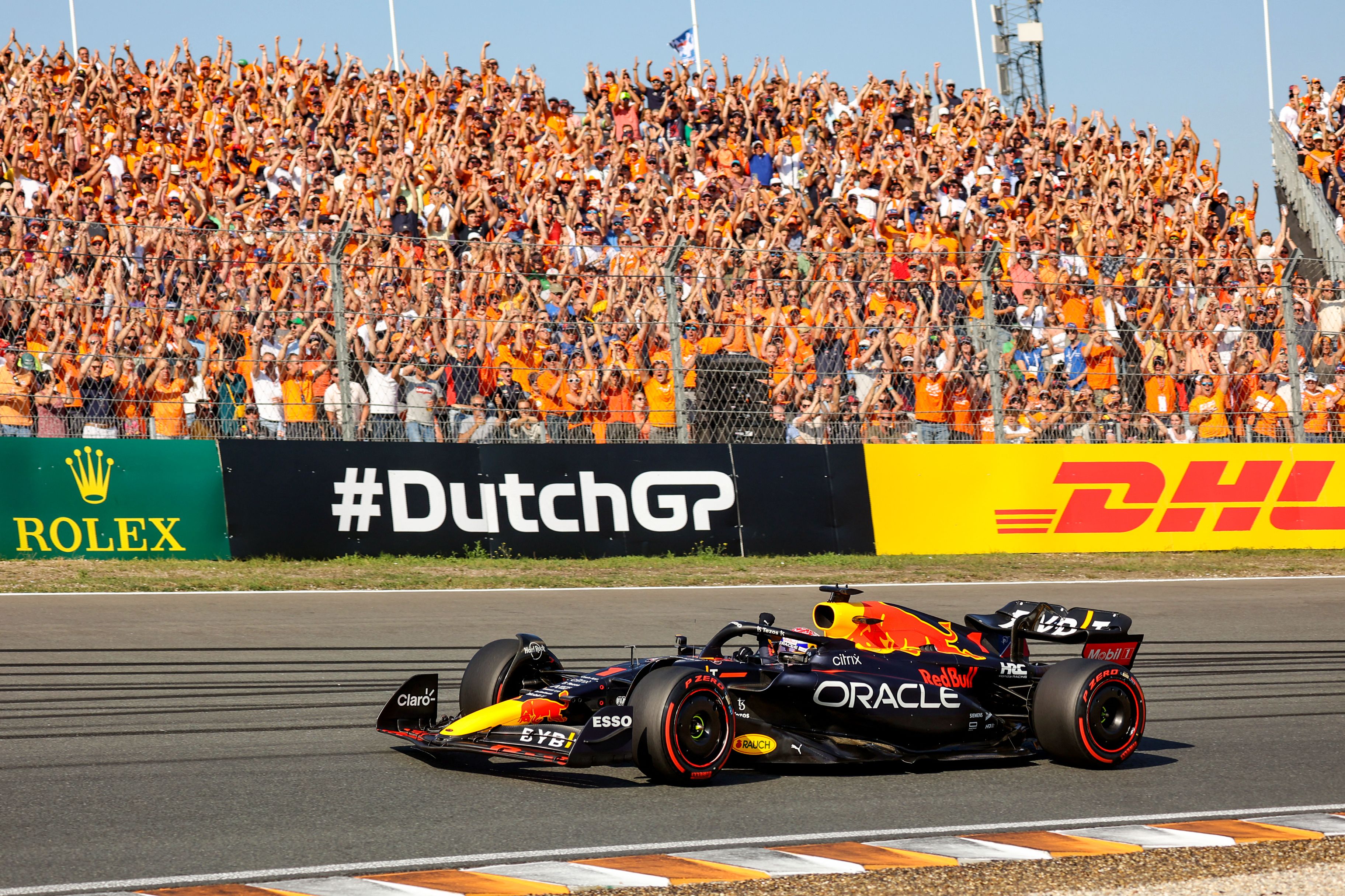 Verstappen will start on pole for the Dutch GP in front of his home fans