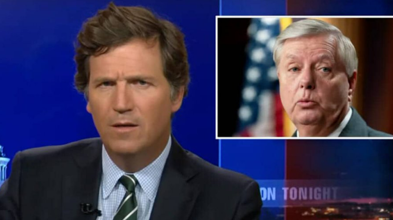 <p>Tucker Carlson advised Republican candidates facing midterm elections this fall that their job is to ‘make fun of Lindsey Graham’</p>