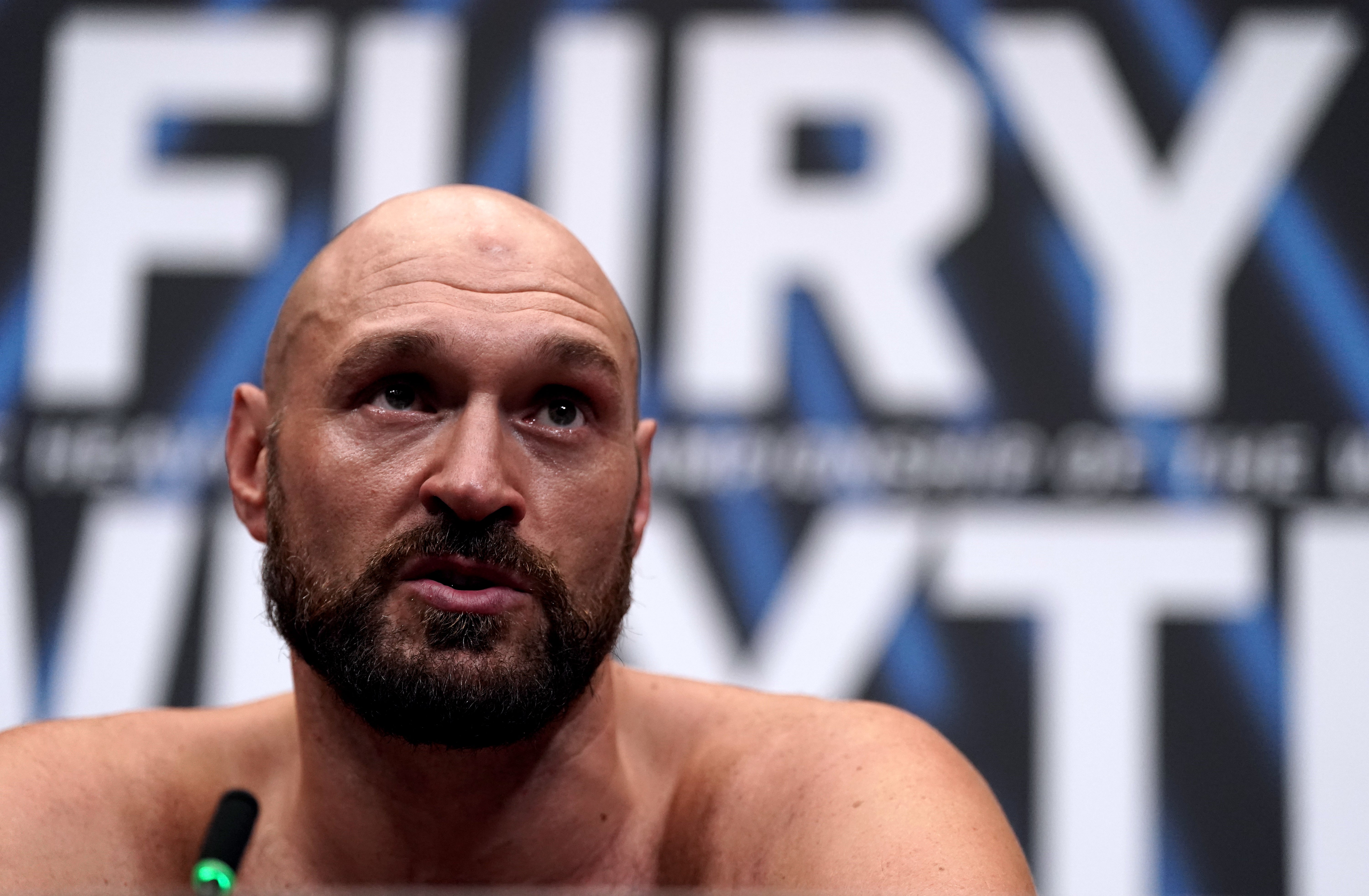 Tyson Fury made headlines at the WWE show in Cardiff (Nick Potts/PA)