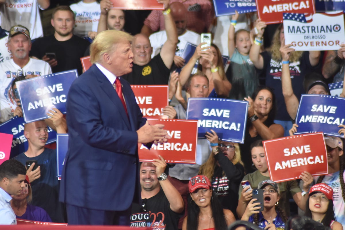 Trump says Joe Biden is an ‘enemy of the state’ in Pennsylvania rally rant