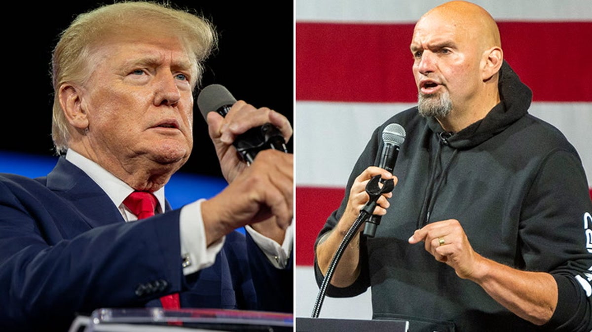 Trump baselessly accuses John Fetterman of using heroin, cocaine, crystal meth and fentanyl