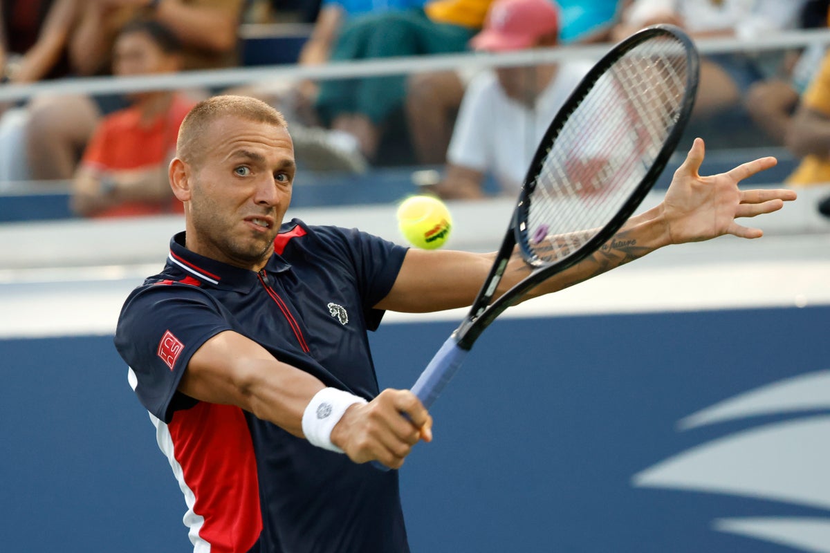 Dan Evans: No regrets following third-round US Open loss to ex-champ Marin Cilic
