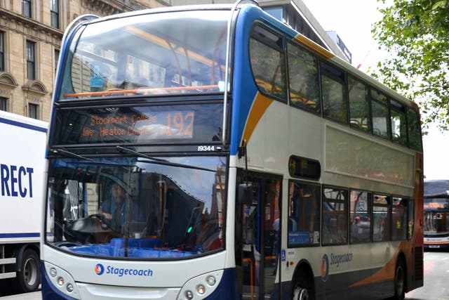 A £2 cap on bus fares is being introduced in parts of northern England from Sunday (zoompics/Alamy Stock Photo/PA)