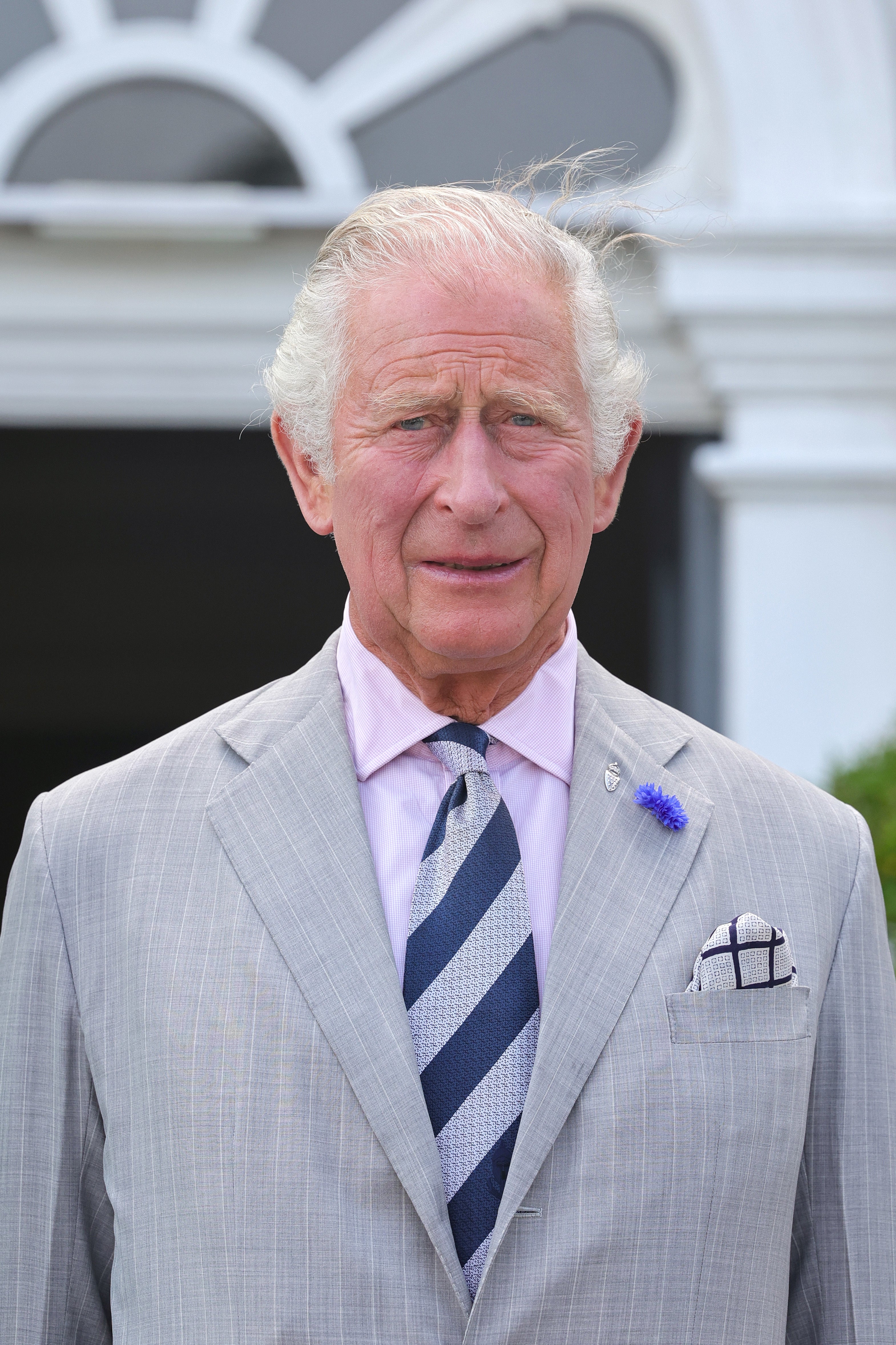 The Prince of Wales at a garden party at Boconnoc House, Lostwithiel, Cornwall to mark the 70th anniversary of The Prince of Wales being head of the Duchy of Cornwall on the first day of their annual visit to the South West. Picture date: Monday July 18, 2022.