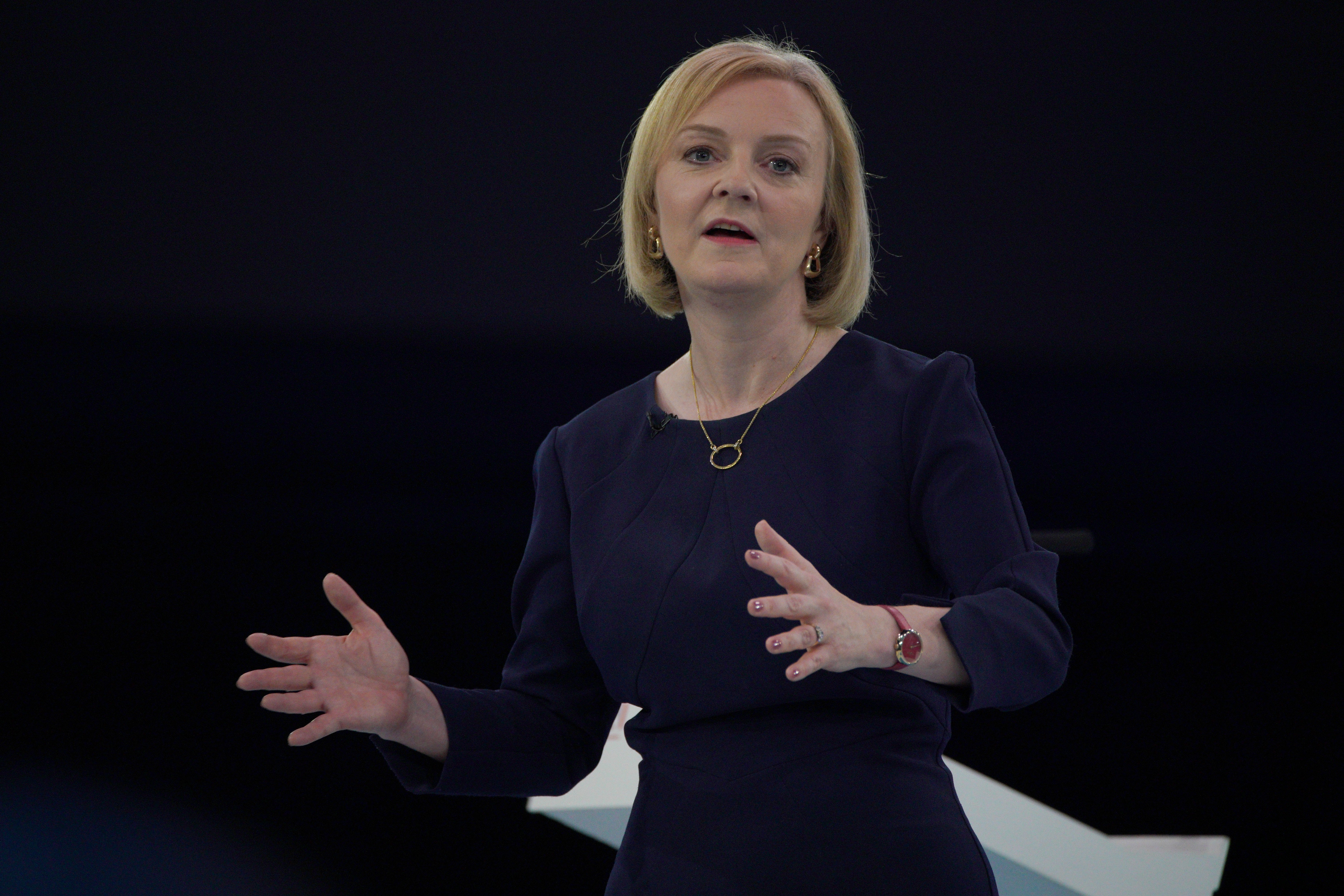 <p>Liz Truss has said she will act within a week of becoming leader </p>