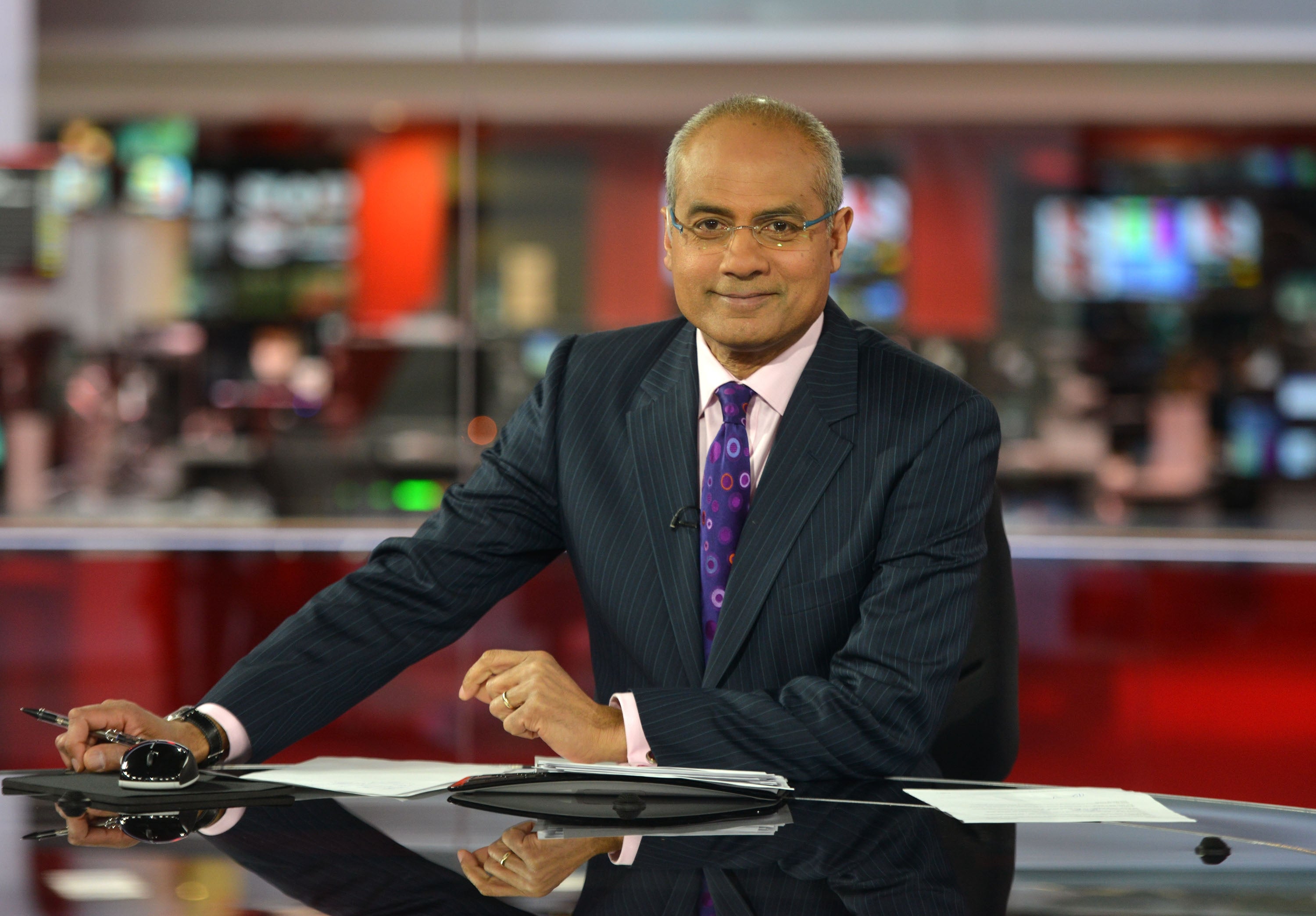 George Alagiah has said continuing to present BBC News at Six keeps him feeling ‘mentally rejuvenated’ (Jeff Overs/BBC/PA)